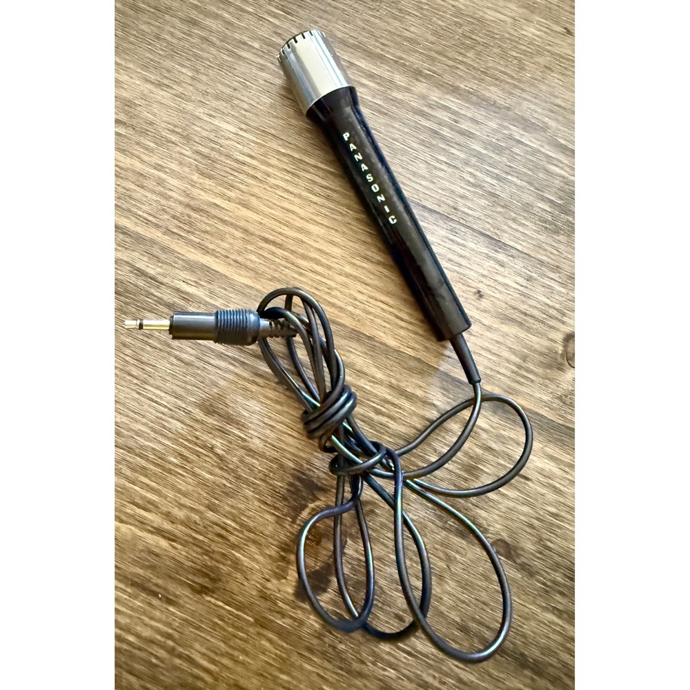 Panasonic Microphone Wired Handheld Excellent Vintage 3.5mm Jack Mono